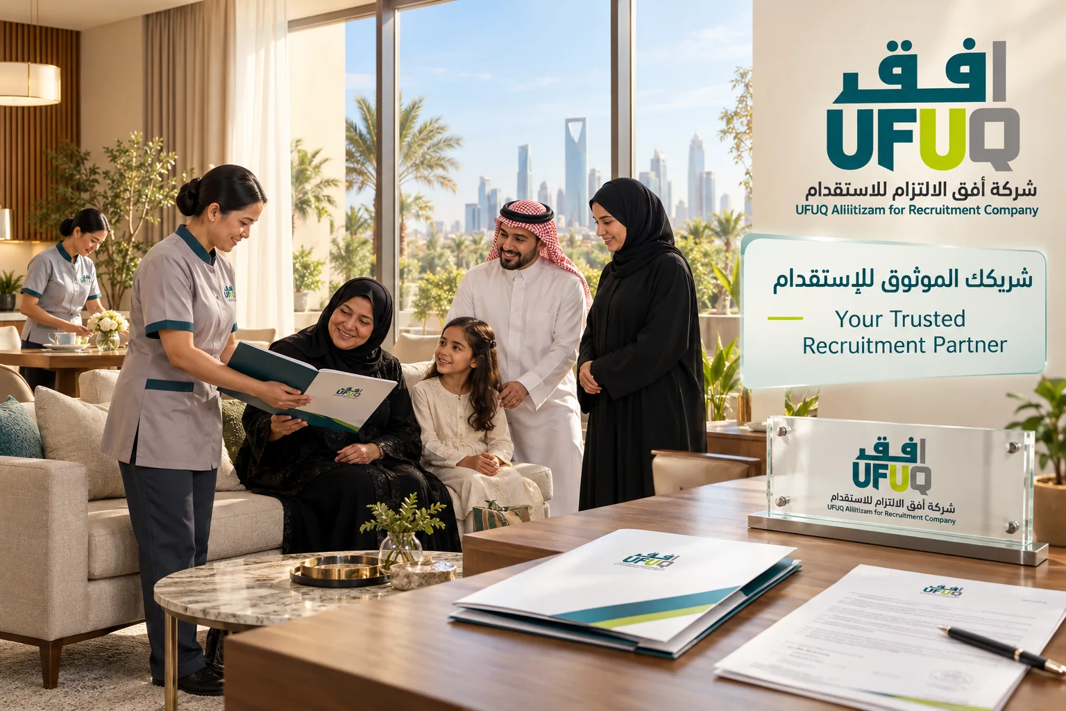 تنسيق خدمات الاستقدام